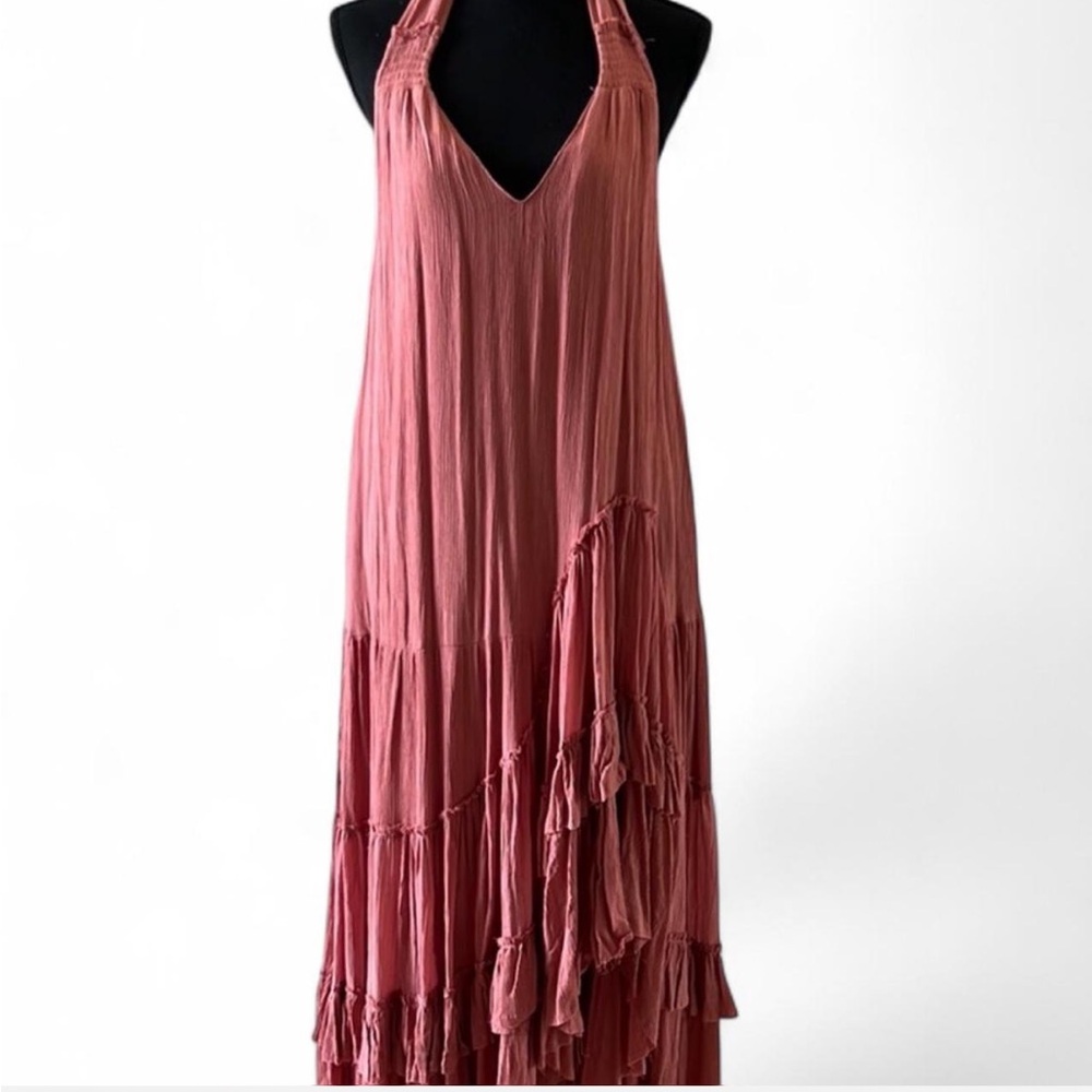 Free People Endless Summer The Forever Maxi Dress in Rose size M - Picture 4 of 6
